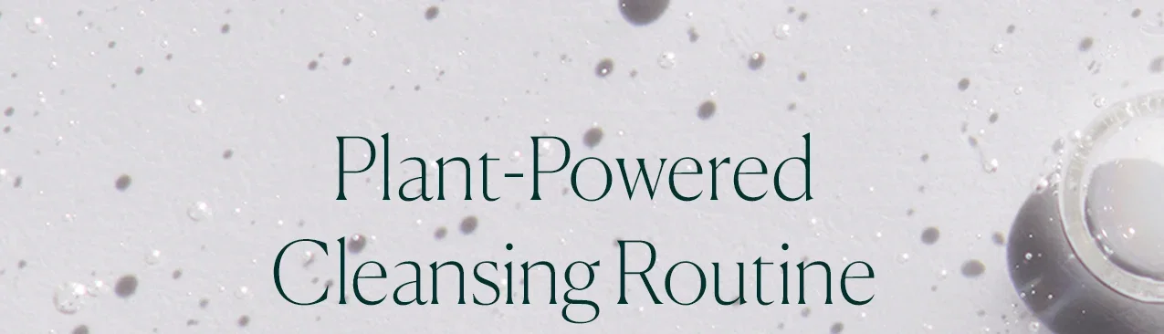 Plant-Powered Cleansing Routine