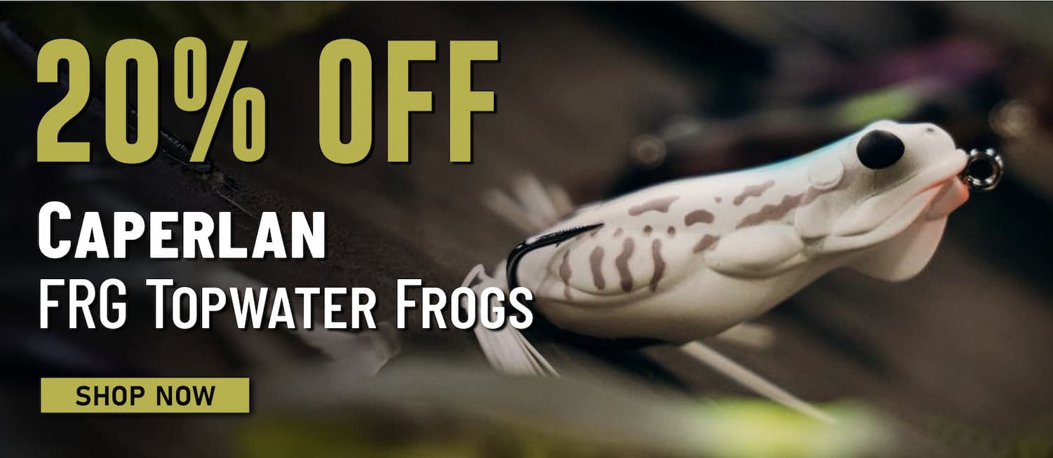 20% Off Caperlan FRG Topwater Frogs Shop Now