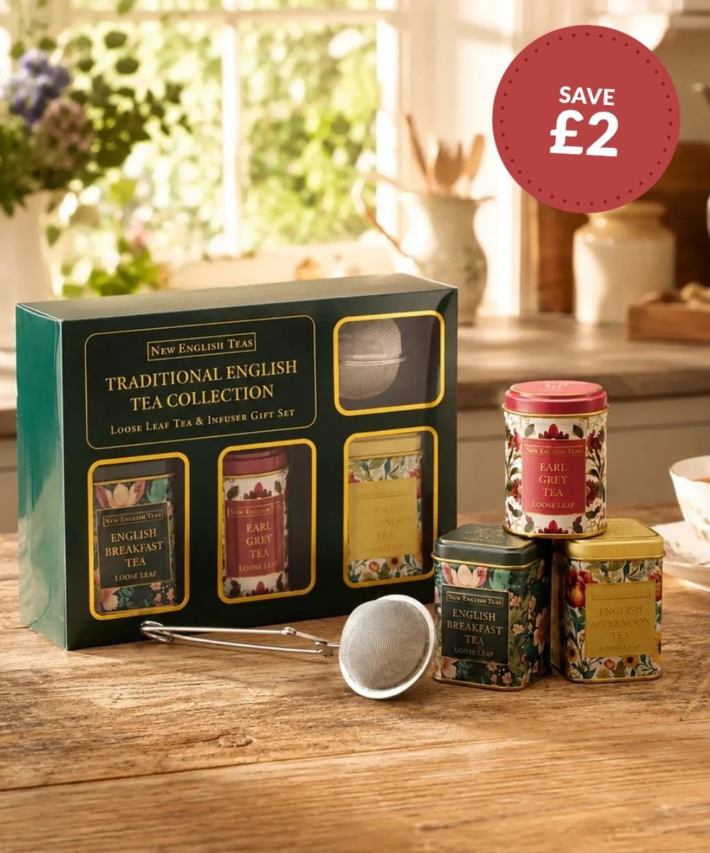 £2 off Tea & Infuser Gift sets by New English Teas