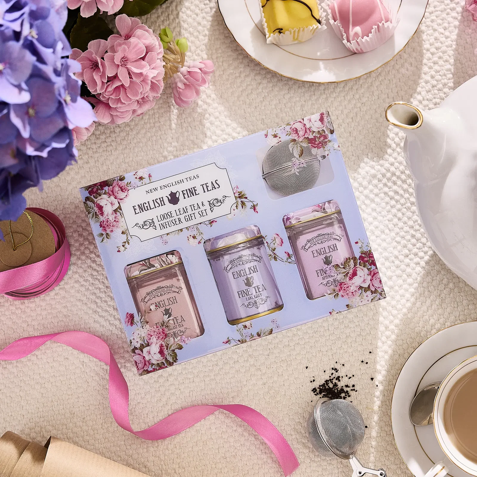 Image of Mini Tea Tin & Infuser Gift Set