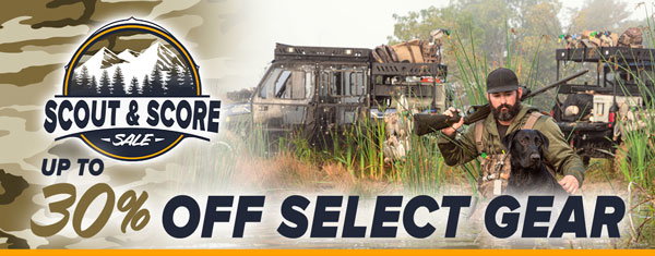 Scout and Score up to 30% off