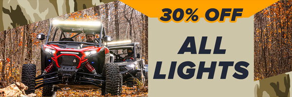 30% off all Lights