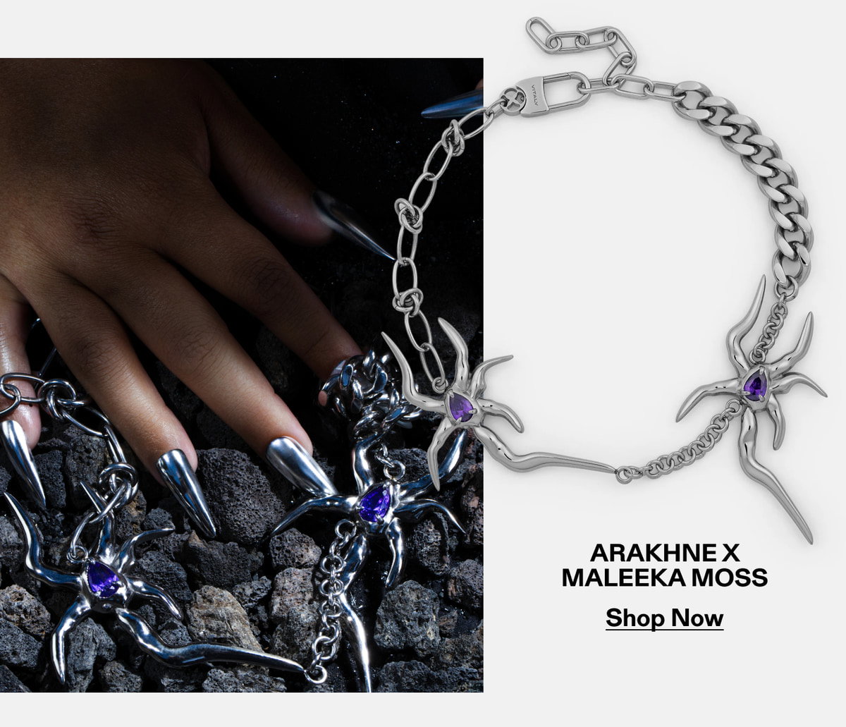Arakhne x Maleeka Moss - Shop Now