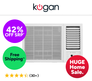 Kogan 4.2kW Window Air Conditioner (Reverse Cycle) Product Image