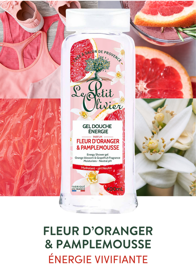gel douche pamplemousse