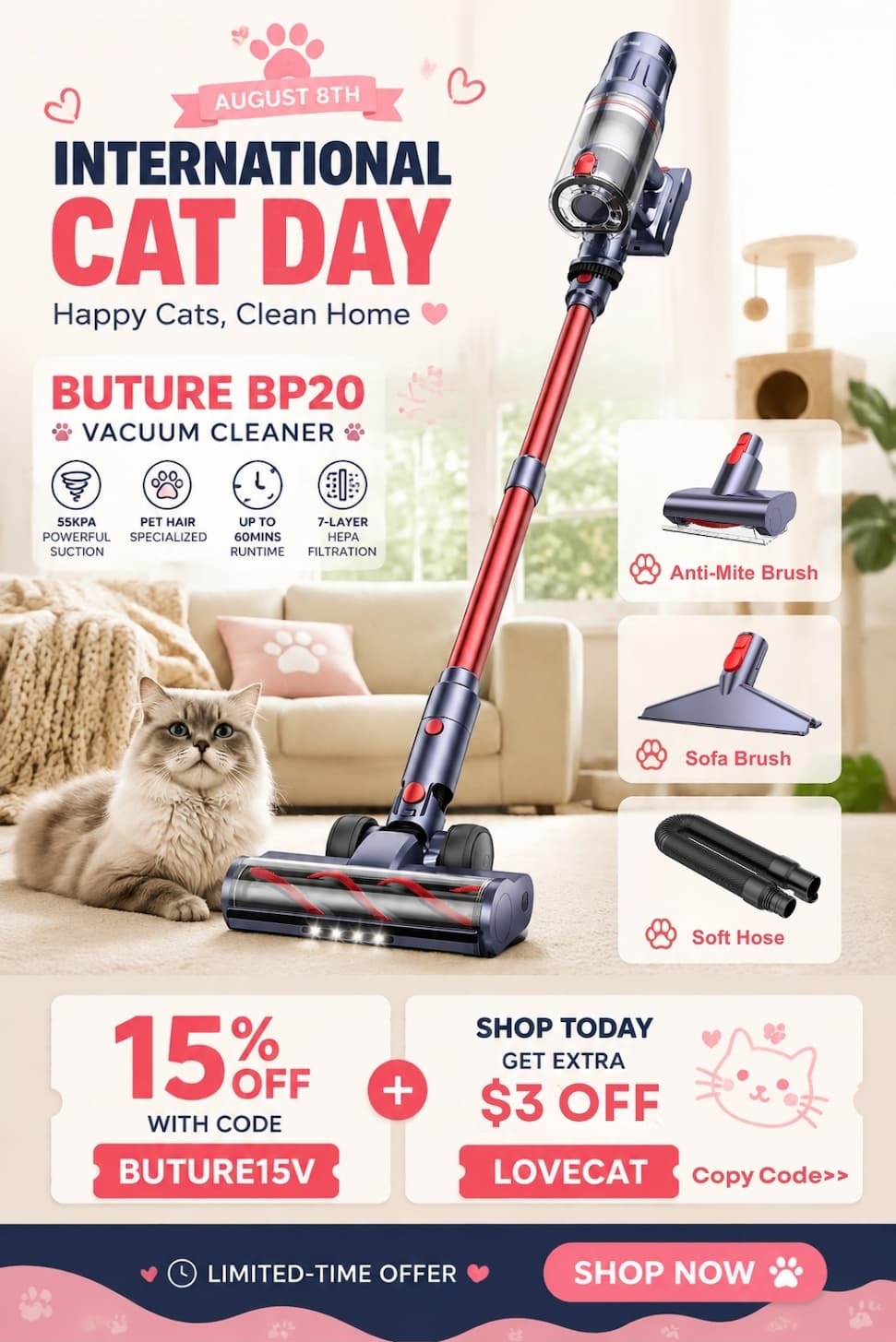 Buture BP20 Vacuum
