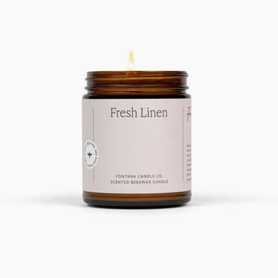 Fresh Linen jar candle