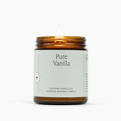 Pure Vanilla jar candle