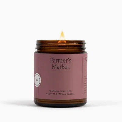 Farmer's Market jar candle