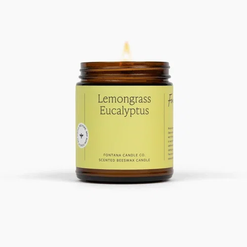 Lemongrass Eucalyptus jar candle