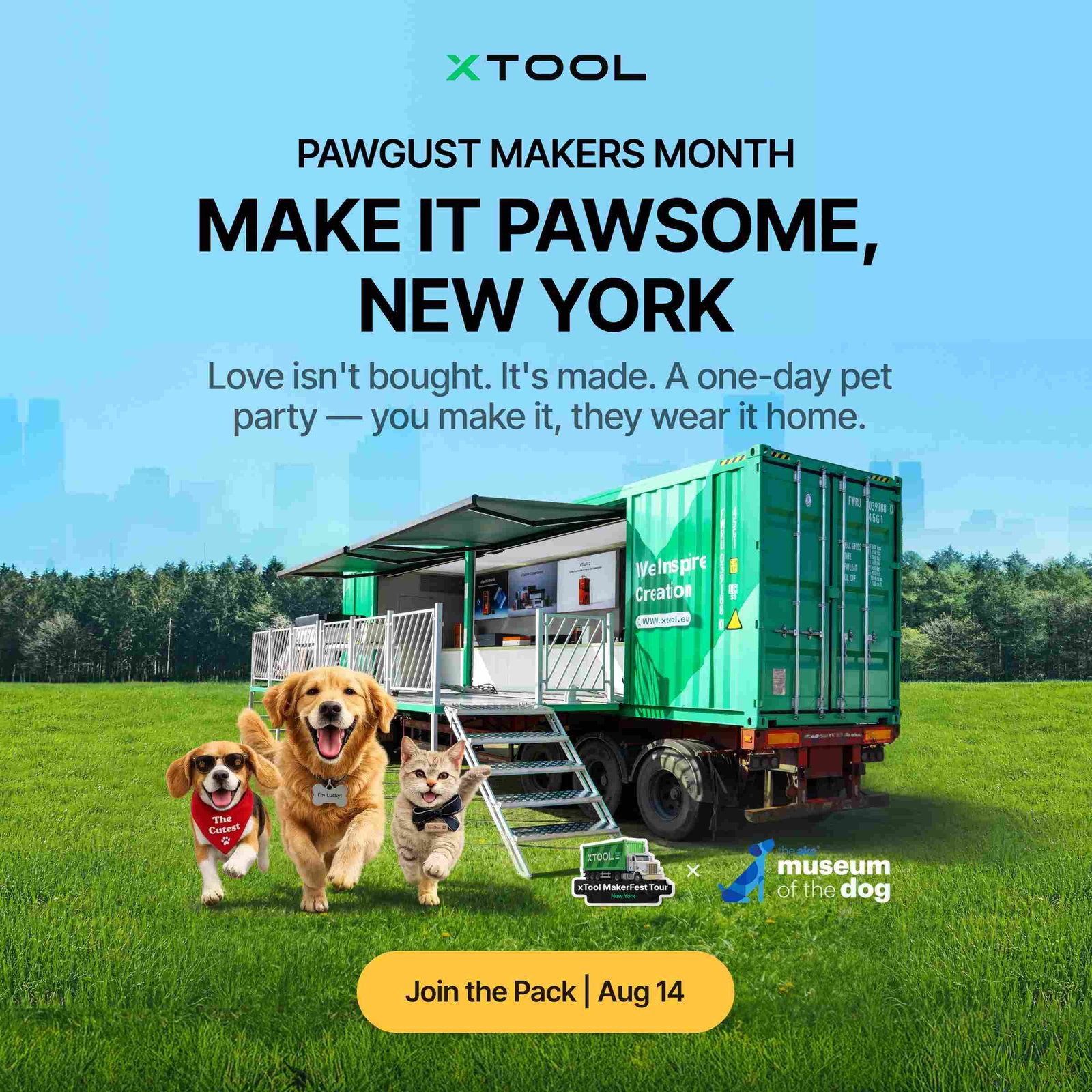 Reserve your free ticket today and join xTool for a creative gathering in NYC.