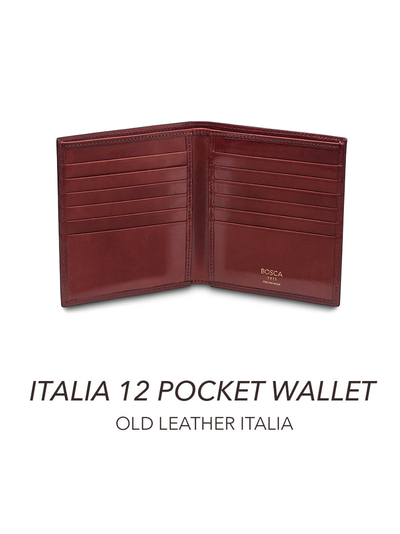 Italia 12 Pocket Wallet