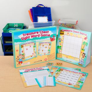 Image of Treasure Chest Sight Word Game