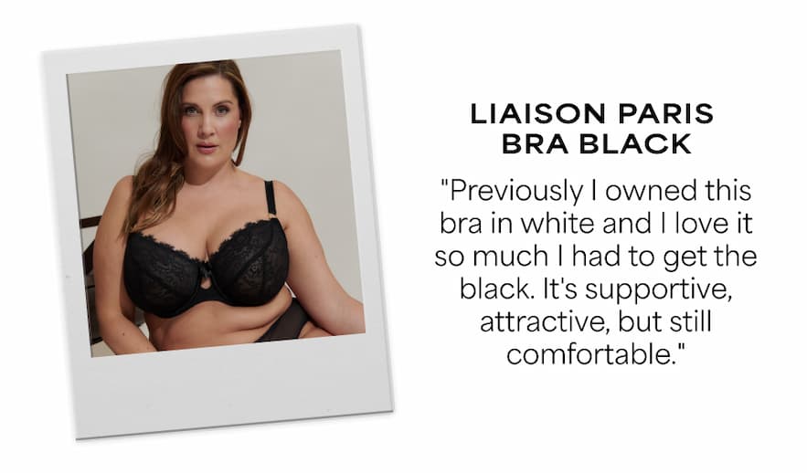 Shop Liaison Paris Bra Black