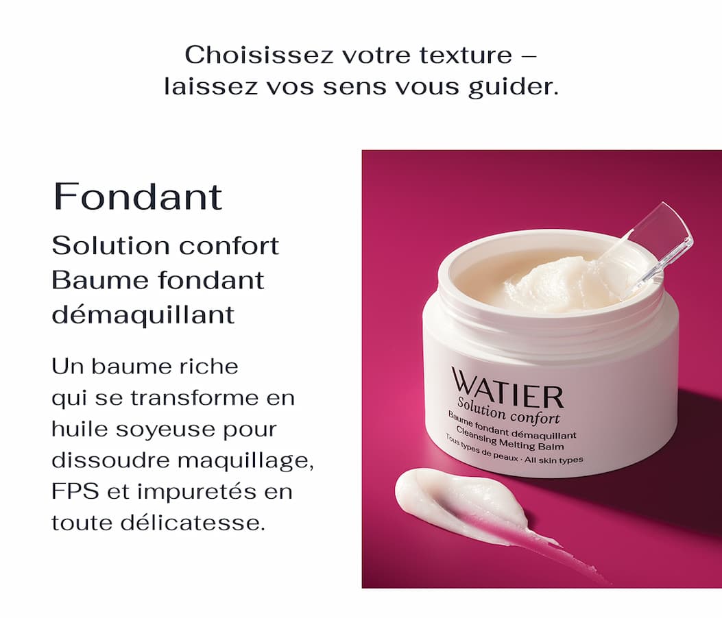 Solution confort Baume fondant démaquillant