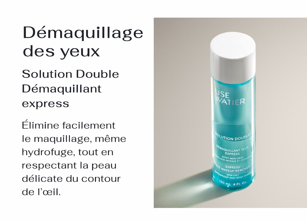 Solution Double Démaquillant express
