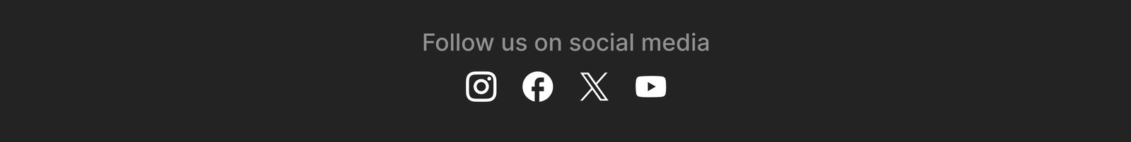 Follow us