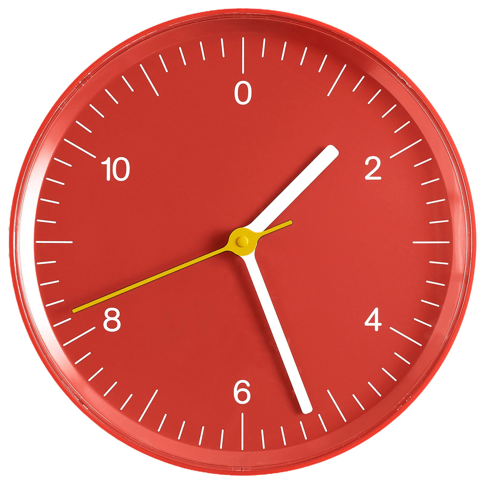 Hay Wall Clock väggklocka, röd