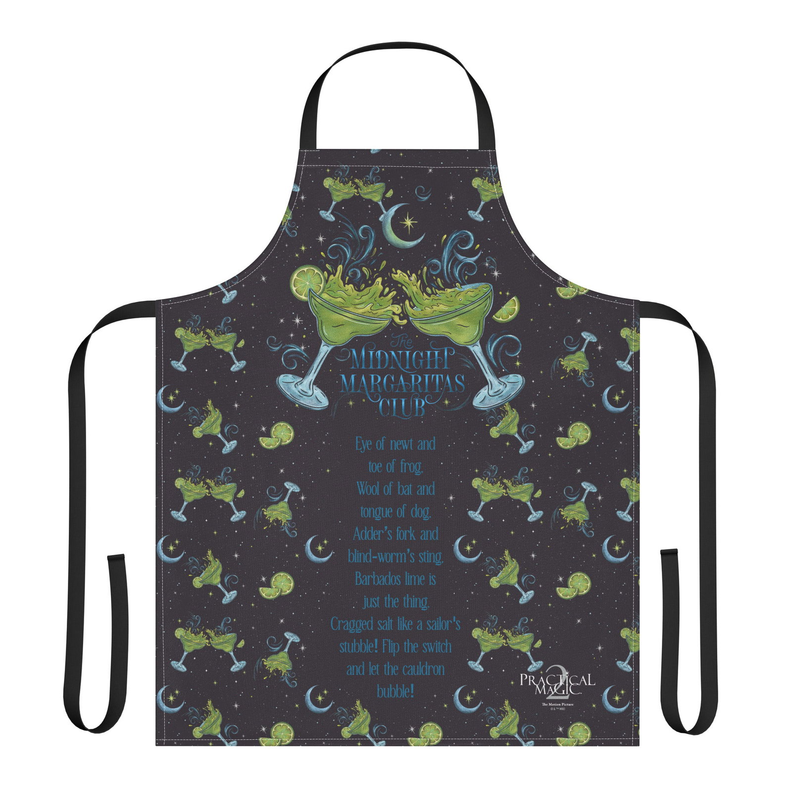 Image of Practical Magic 2 Apron Midnight Margaritas Club