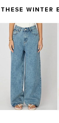 Denim Baggy Jeans Low Rise Wide Leg