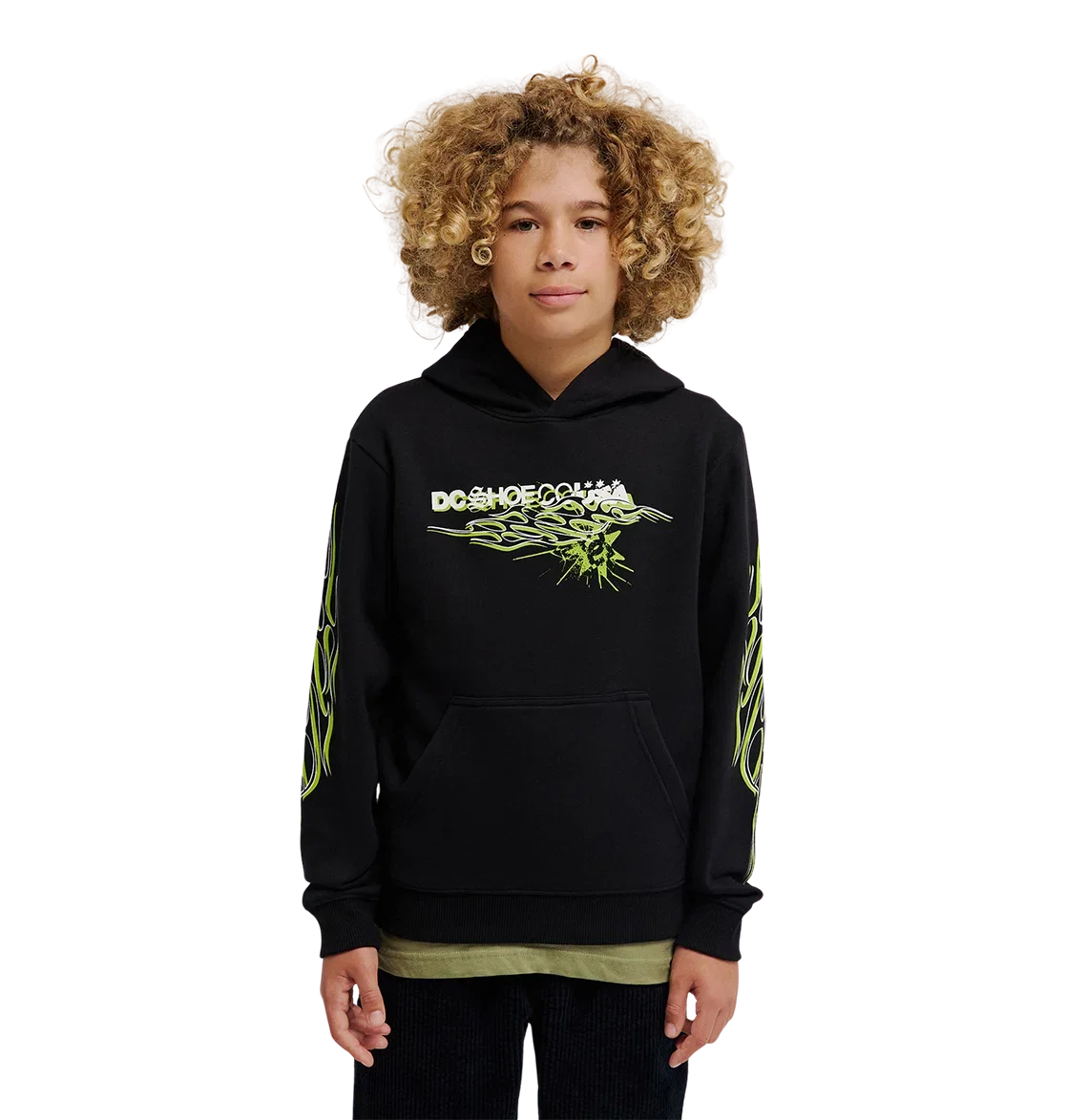 Image of Kids' Side Flame Hoodie
