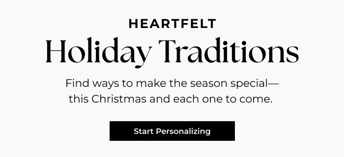 Start new traditions this holiday season
