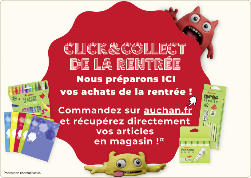 Service Click & Collect dans votre magasin
