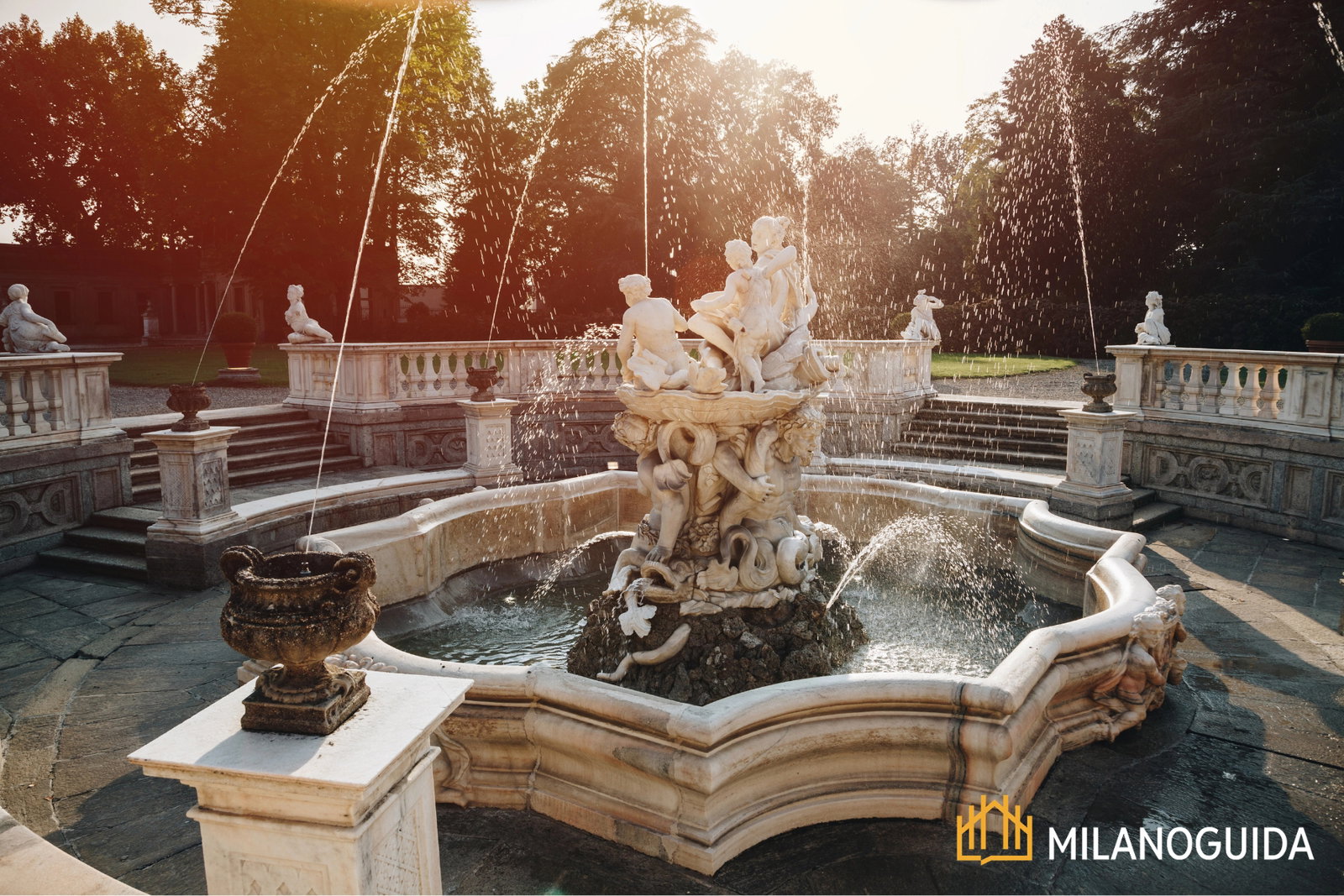 Villa Litta Borromeo a Lainate: gli affreschi, i giardini e i giochi d'acqua