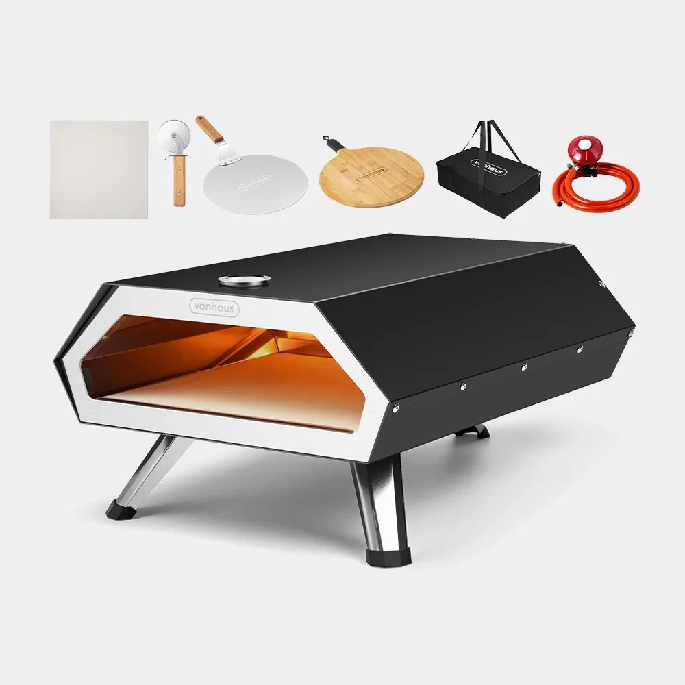 Image of Gas Pizza Oven with Accessories