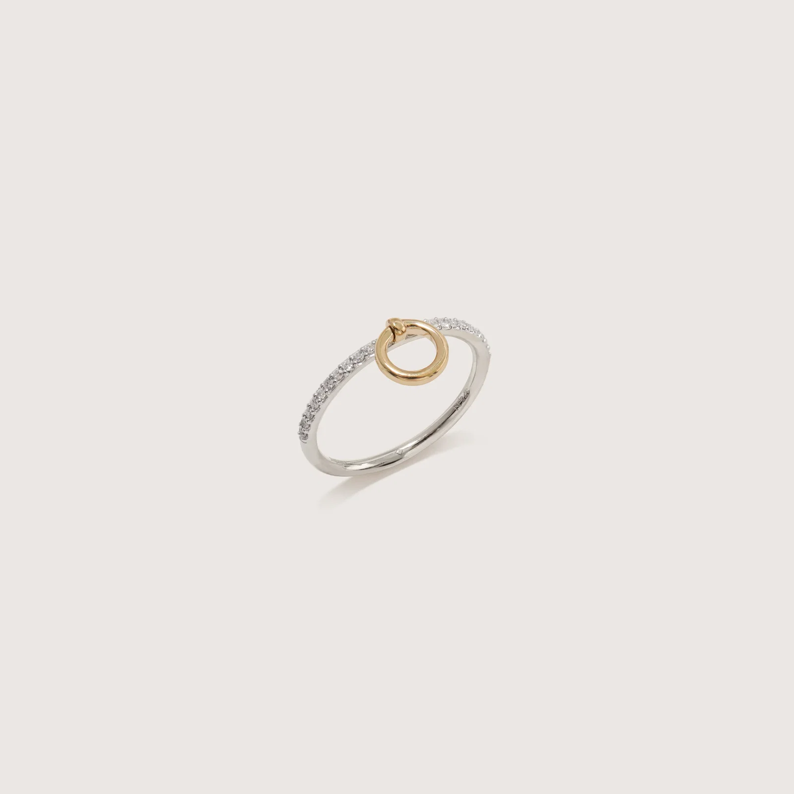 Image of Diamond Knocker Ring