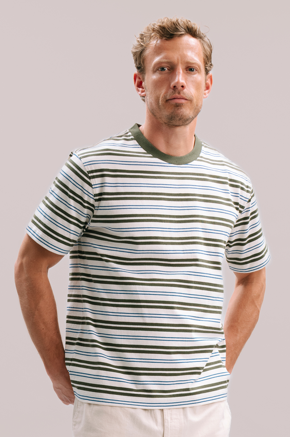 Relaxed Striped Tee
