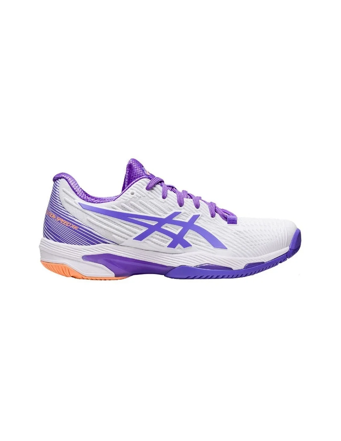 Asics Solution Speed Ff 2 Blanco Morado Mujer 1042A136-104