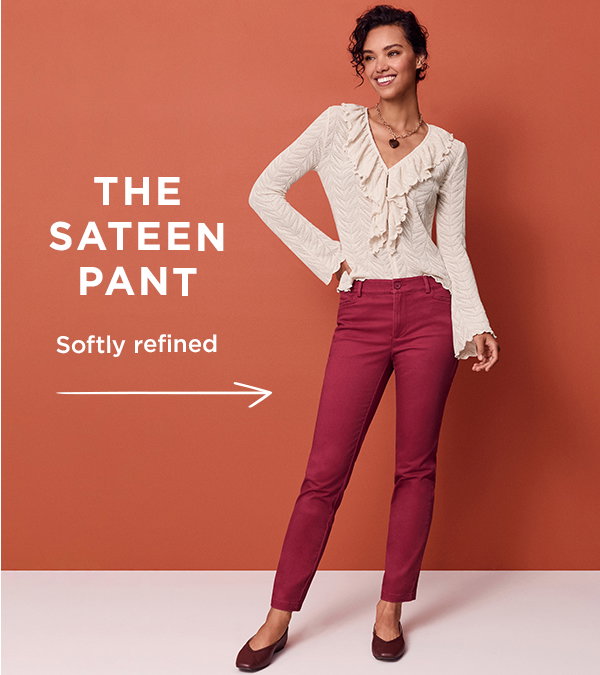 Sateen pant