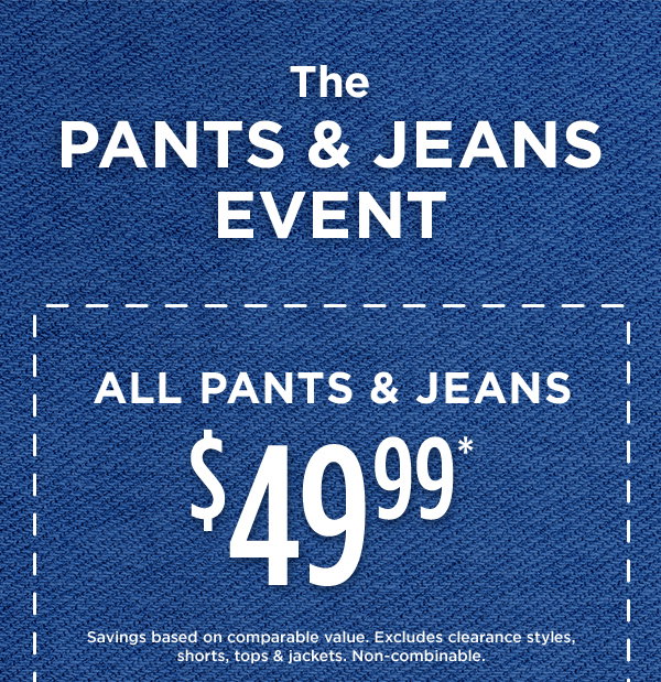 Pants & Jeans Event