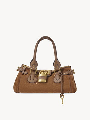 Paddington bag in suede leather