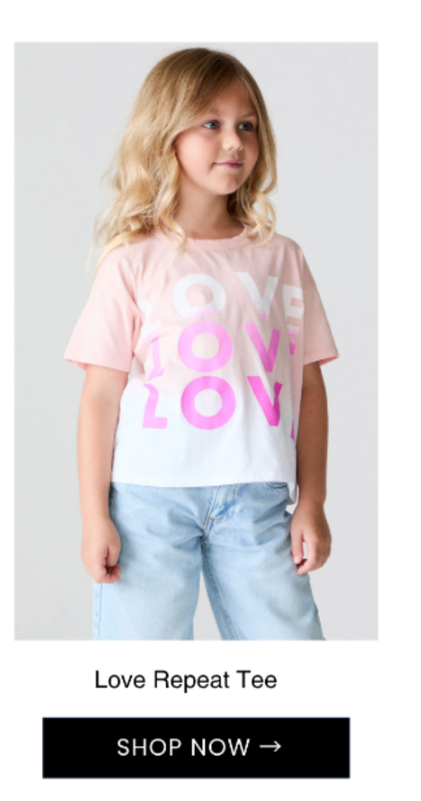 Love Repeat Tee