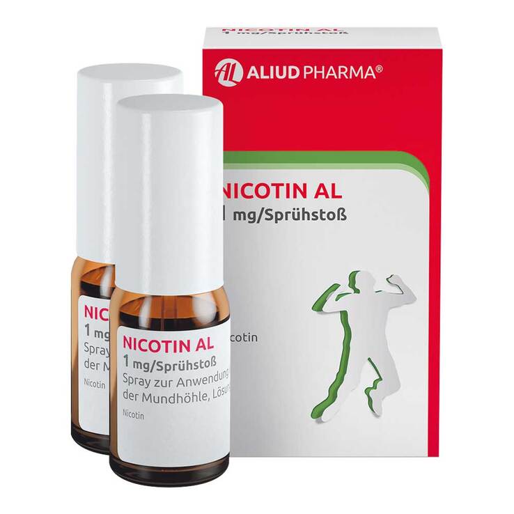 NICOTIN AL 1mg/Sprühstoß Spray⁵