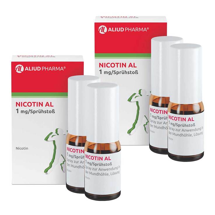 NICOTIN AL 1mg/Sprühstoß Spray⁵
