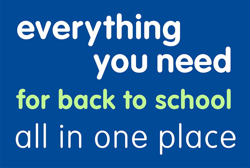 everything you need for back to school all in one place