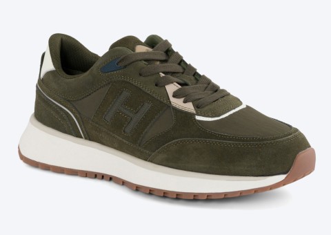 Men's Hackett London Otto Suede Running Trainers