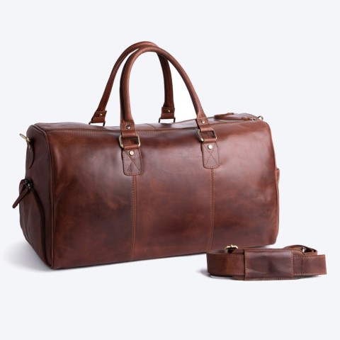Men's Leather Holdall