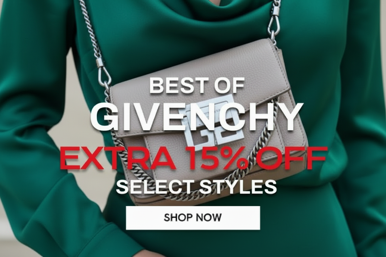 Givenchy sale: Extra 15% off select styles. Shop now.