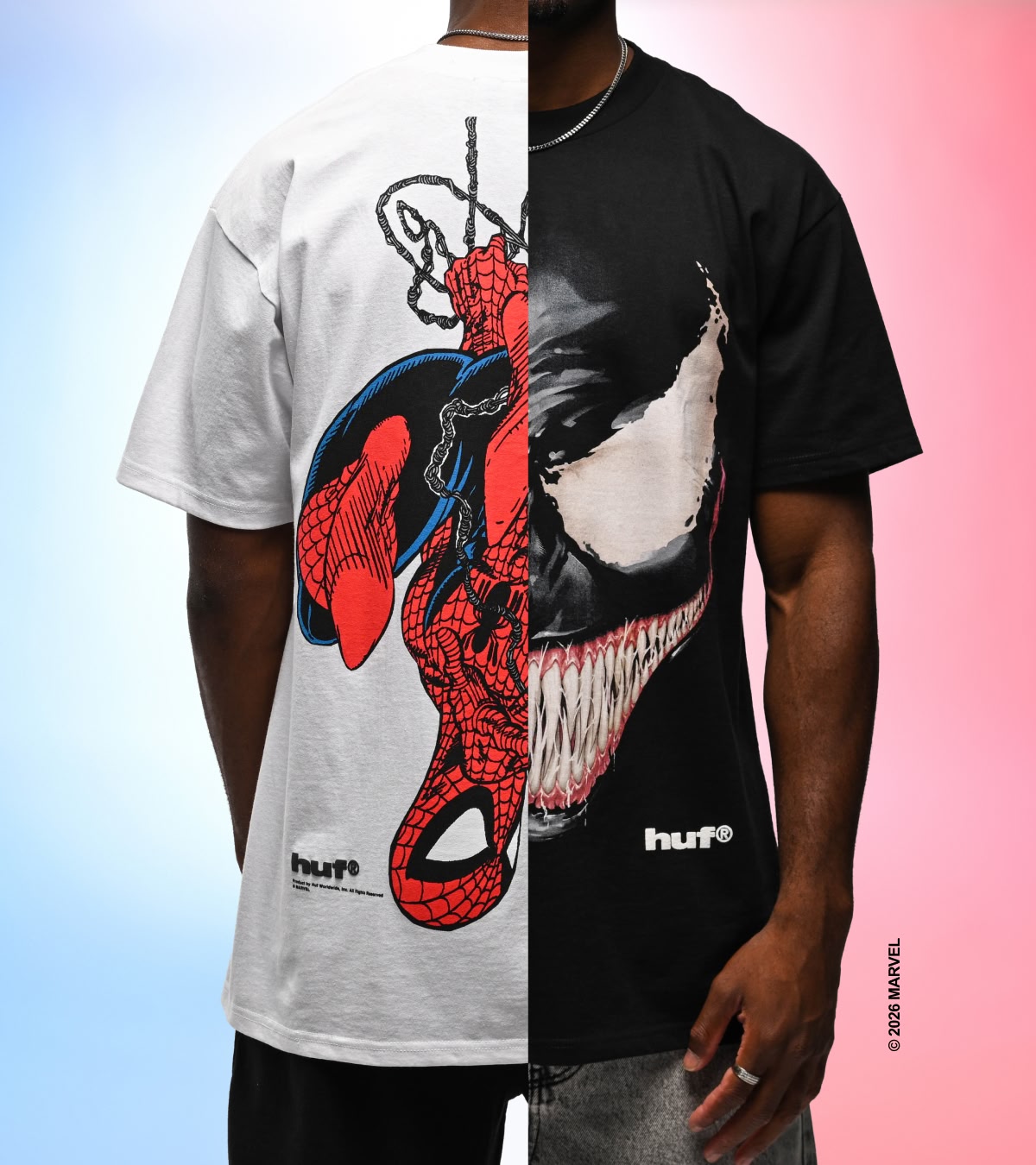 Shop all graphic tees, featuring tees from the HUF x Marvel Spider-Man collab