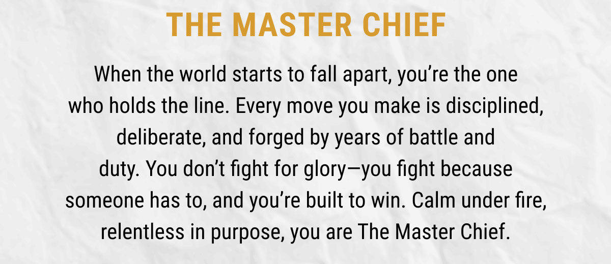 The Master Chief