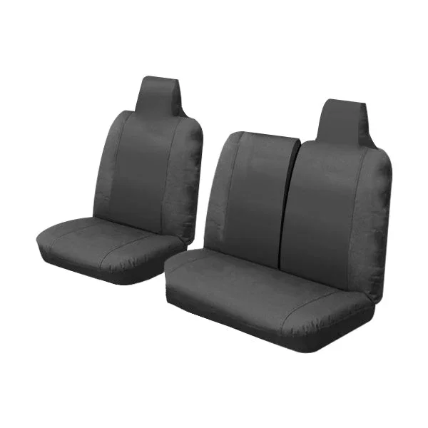 Image of Canvas Car Seat Covers suits Toyota Hiace LWB/SWB Van 3/2005-1/2014 OUT6055CHA