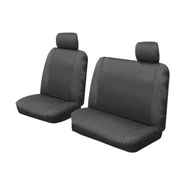 Image of Canvas Car Seat Covers suits Toyota Hilux Single Cab Ute 10/1997-2/2005 OUT6056CHA