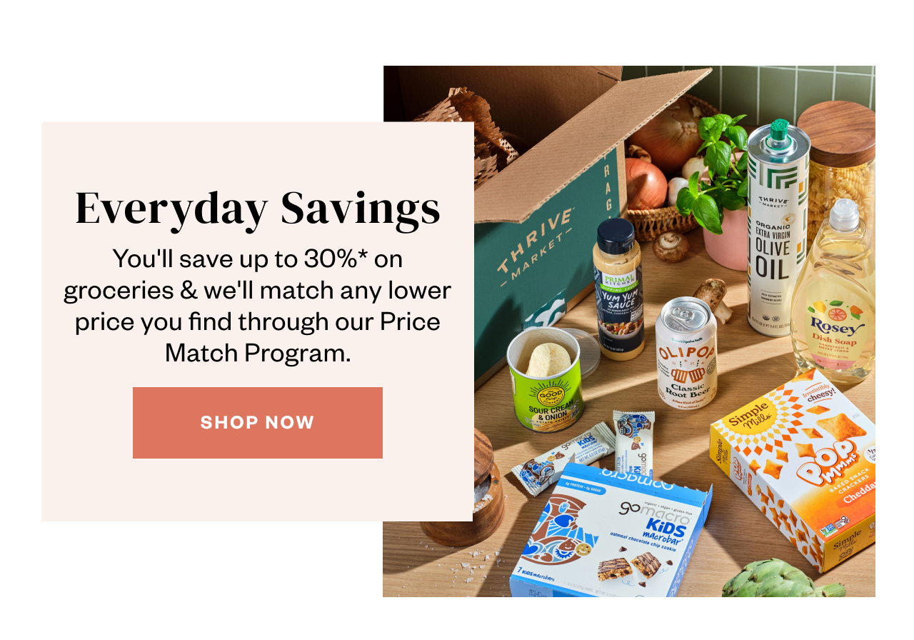 Everyday Savings. Shop Now.