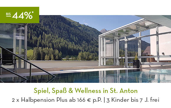 Spiel, Spaß & Wellness in St. Anton