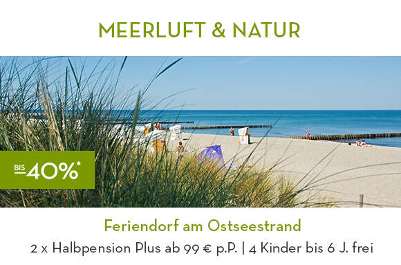 Feriendorf am Ostseestrand