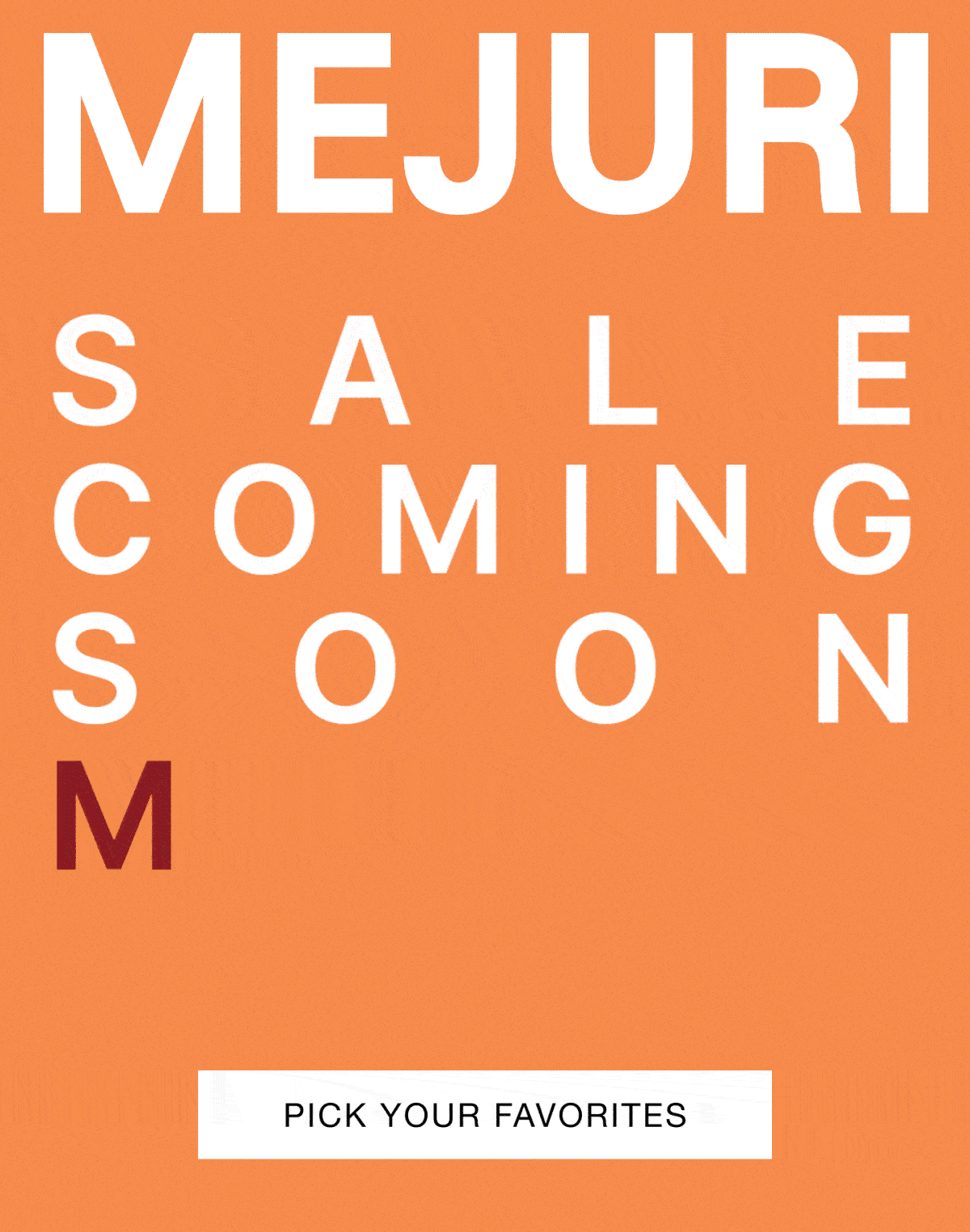 Mejuri. Sale Coming Soon. Manifest It, Wishlist It, Wear It. Pick Your Favorites.